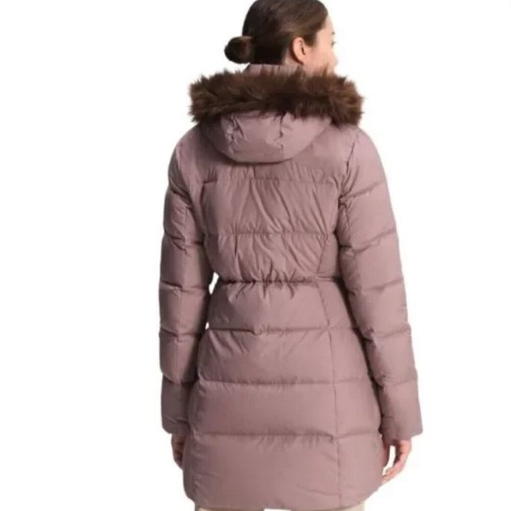 The North Face NEW DEALIO Water Repellent 550 Fill Power Down Parka Size S - Picture 2 of 16
